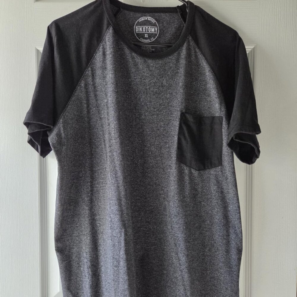 Dikotomy Mens Shirt Grey/Black